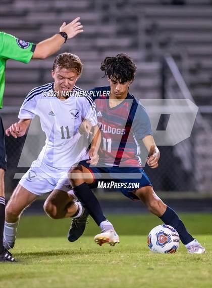 Thumbnail 2 in Fayetteville Academy @ Terry Sanford (Miller’s Crew Battle for the Bell) photogallery.