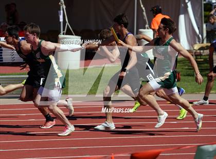 Thumbnail 2 in CHSAA Finals (4 x 100 Relay) photogallery.