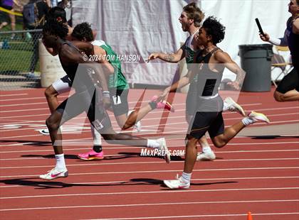 Thumbnail 3 in CHSAA Finals (4 x 100 Relay) photogallery.