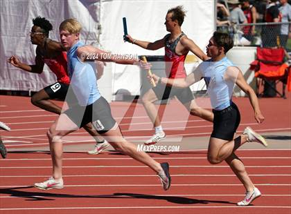Thumbnail 3 in CHSAA Finals (4 x 100 Relay) photogallery.
