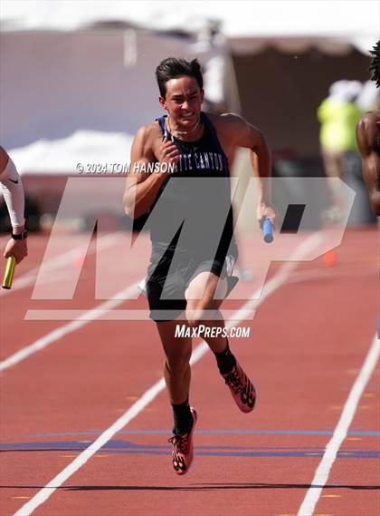 Thumbnail 3 in CHSAA Finals (4 x 100 Relay) photogallery.