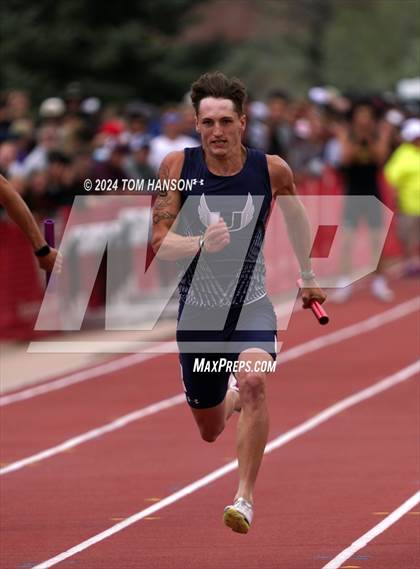 Thumbnail 2 in CHSAA Finals (4 x 100 Relay) photogallery.