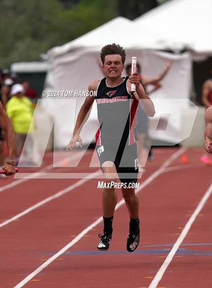 Thumbnail 3 in CHSAA Finals (4 x 100 Relay) photogallery.