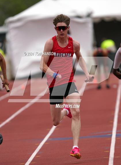 Thumbnail 2 in CHSAA Finals (4 x 100 Relay) photogallery.