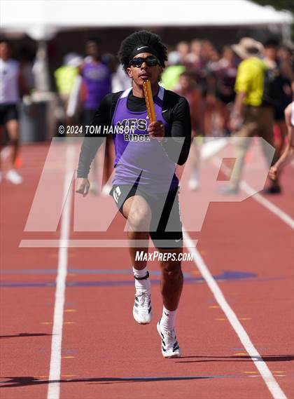 Thumbnail 2 in CHSAA Finals (4 x 100 Relay) photogallery.
