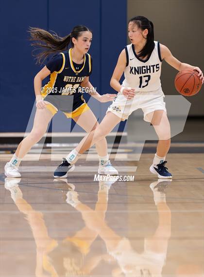 Thumbnail 3 in Menlo School vs. Notre Dame (CCS D4 semifinal) photogallery.