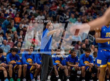 Thumbnail 1 in Boerne vs Washington (UIL 4A Basketball Semifinal) photogallery.