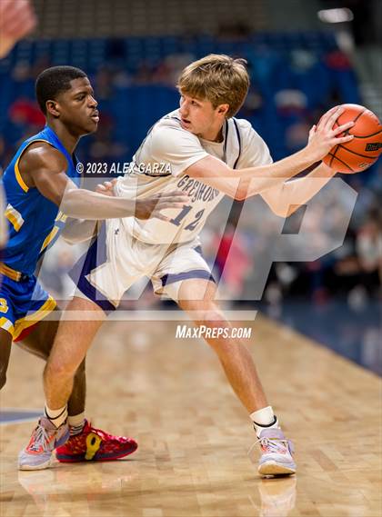 Thumbnail 2 in Boerne vs Washington (UIL 4A Basketball Semifinal) photogallery.