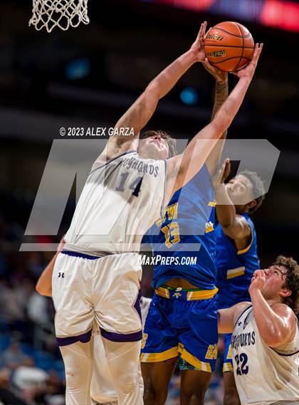 Thumbnail 1 in Boerne vs Washington (UIL 4A Basketball Semifinal) photogallery.