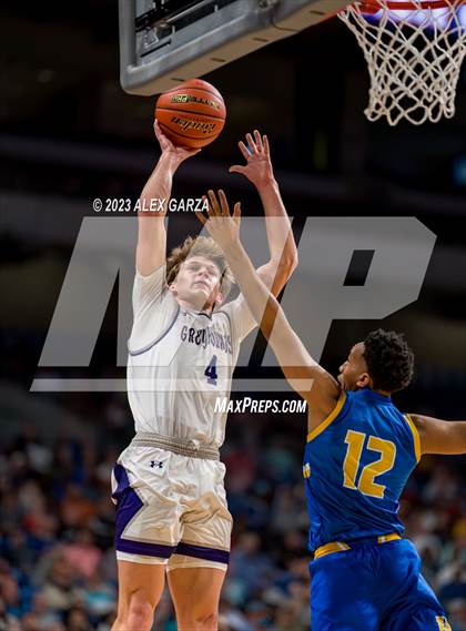 Thumbnail 1 in Boerne vs Washington (UIL 4A Basketball Semifinal) photogallery.