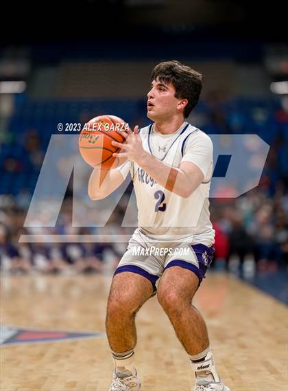 Thumbnail 3 in Boerne vs Washington (UIL 4A Basketball Semifinal) photogallery.