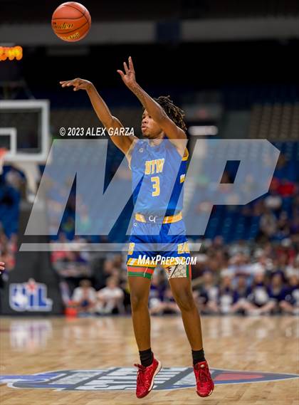 Thumbnail 1 in Boerne vs Washington (UIL 4A Basketball Semifinal) photogallery.