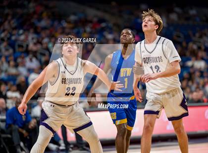 Thumbnail 2 in Boerne vs Washington (UIL 4A Basketball Semifinal) photogallery.