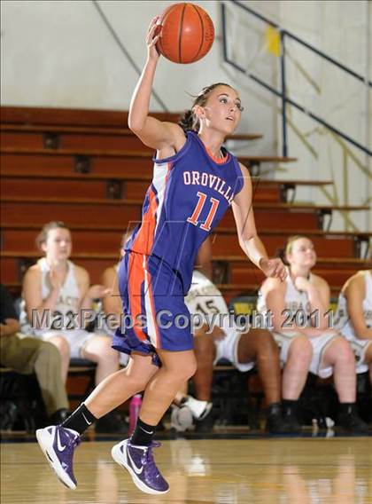 Thumbnail 1 in Oroville vs. Yuba City (Lady Bulldog Holiday Classic) photogallery.