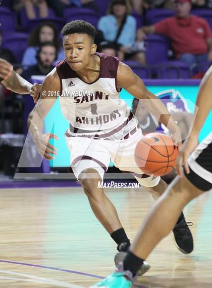 Thumbnail 2 in  Putnam Science Academy vs. St.Anthony (City of Palms Classic) photogallery.
