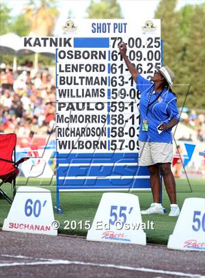 CIF State Track & Field Championships (Boys Shot Put Finals)