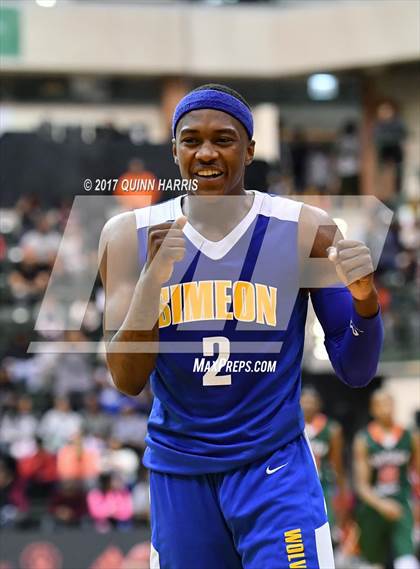 Thumbnail 1 in Morgan Park vs. Simeon (CPHSAA Final) photogallery.