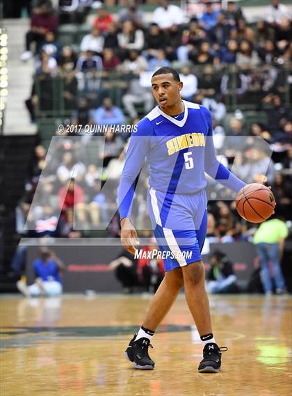 Thumbnail 2 in Morgan Park vs. Simeon (CPHSAA Final) photogallery.