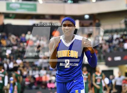 Thumbnail 2 in Morgan Park vs. Simeon (CPHSAA Final) photogallery.