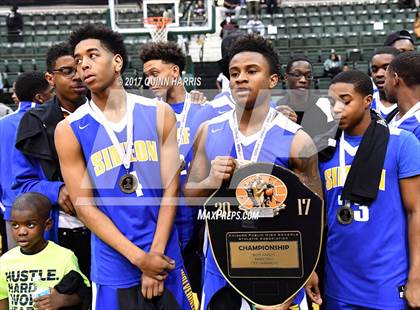 Thumbnail 2 in Morgan Park vs. Simeon (CPHSAA Final) photogallery.