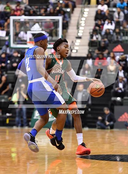 Thumbnail 3 in Morgan Park vs. Simeon (CPHSAA Final) photogallery.