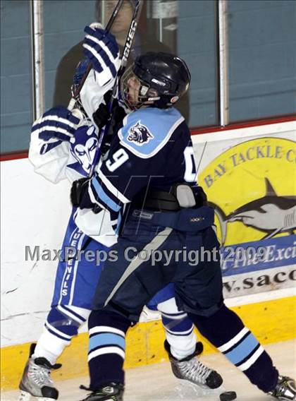 Thumbnail 2 in West Haven vs. York (Maine Hockey Invitational) photogallery.