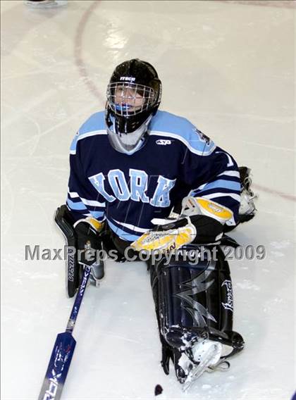 Thumbnail 1 in West Haven vs. York (Maine Hockey Invitational) photogallery.