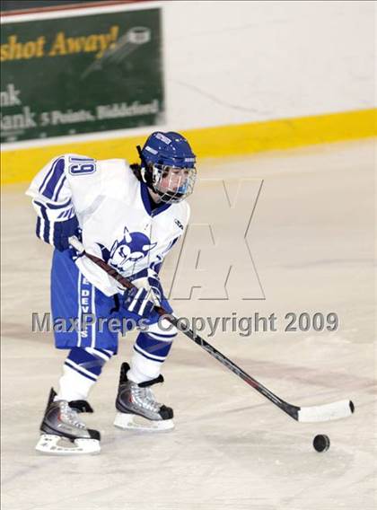 Thumbnail 2 in West Haven vs. York (Maine Hockey Invitational) photogallery.