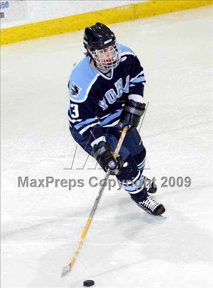 Thumbnail 3 in West Haven vs. York (Maine Hockey Invitational) photogallery.