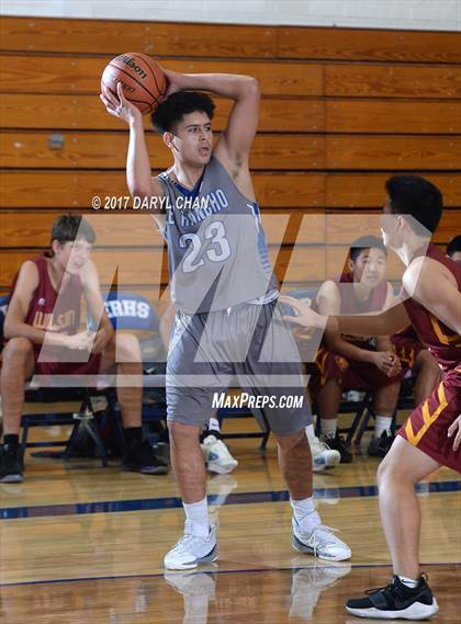 Thumbnail 2 in El Rancho vs Wilson (Cal High Tournament) photogallery.