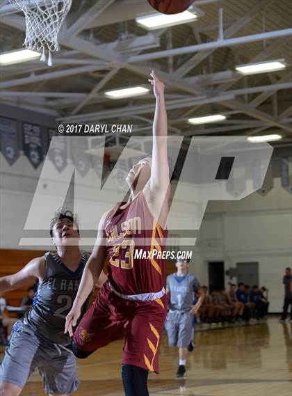 Thumbnail 3 in El Rancho vs Wilson (Cal High Tournament) photogallery.