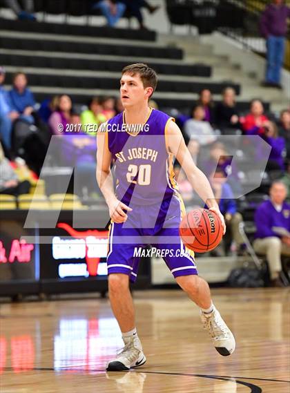Thumbnail 3 in Pangburn vs. St. Joseph (AAA 2A District Playoff) photogallery.