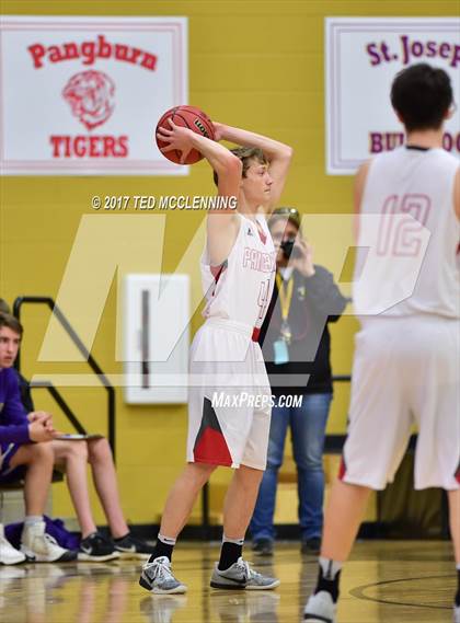 Thumbnail 2 in Pangburn vs. St. Joseph (AAA 2A District Playoff) photogallery.