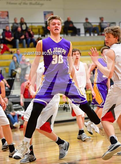 Thumbnail 1 in Pangburn vs. St. Joseph (AAA 2A District Playoff) photogallery.