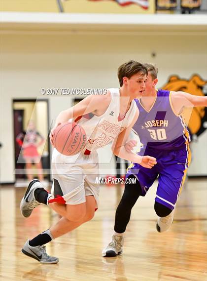 Thumbnail 1 in Pangburn vs. St. Joseph (AAA 2A District Playoff) photogallery.