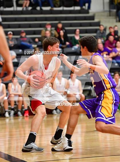 Thumbnail 3 in Pangburn vs. St. Joseph (AAA 2A District Playoff) photogallery.
