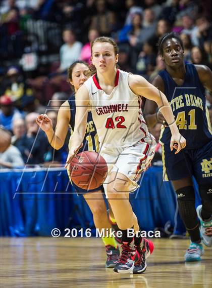Thumbnail 1 in Cromwell vs. Notre Dame-Fairfield (CIAC Class M Final) photogallery.