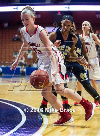 Thumbnail 1 in Cromwell vs. Notre Dame-Fairfield (CIAC Class M Final) photogallery.