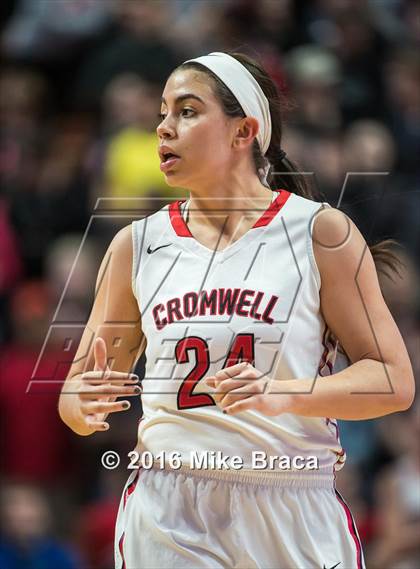 Thumbnail 2 in Cromwell vs. Notre Dame-Fairfield (CIAC Class M Final) photogallery.