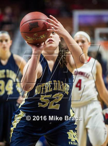 Thumbnail 2 in Cromwell vs. Notre Dame-Fairfield (CIAC Class M Final) photogallery.