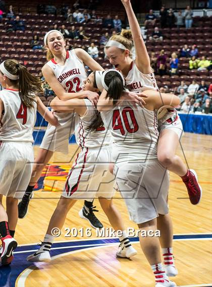 Thumbnail 2 in Cromwell vs. Notre Dame-Fairfield (CIAC Class M Final) photogallery.