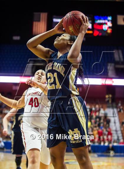 Thumbnail 1 in Cromwell vs. Notre Dame-Fairfield (CIAC Class M Final) photogallery.