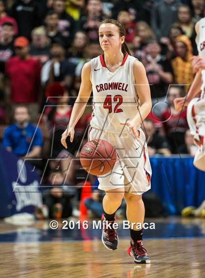 Thumbnail 2 in Cromwell vs. Notre Dame-Fairfield (CIAC Class M Final) photogallery.