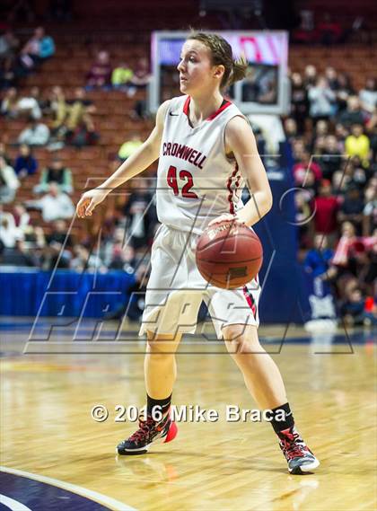 Thumbnail 2 in Cromwell vs. Notre Dame-Fairfield (CIAC Class M Final) photogallery.