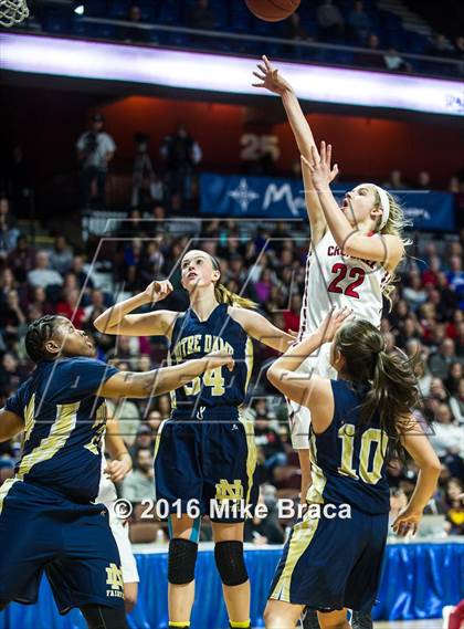 Thumbnail 2 in Cromwell vs. Notre Dame-Fairfield (CIAC Class M Final) photogallery.