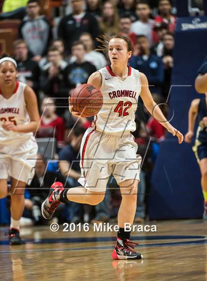 Thumbnail 1 in Cromwell vs. Notre Dame-Fairfield (CIAC Class M Final) photogallery.