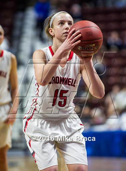 Thumbnail 1 in Cromwell vs. Notre Dame-Fairfield (CIAC Class M Final) photogallery.