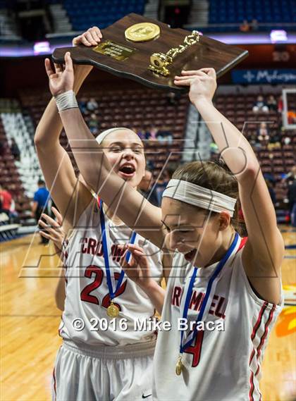 Thumbnail 2 in Cromwell vs. Notre Dame-Fairfield (CIAC Class M Final) photogallery.