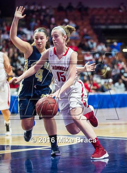 Thumbnail 2 in Cromwell vs. Notre Dame-Fairfield (CIAC Class M Final) photogallery.