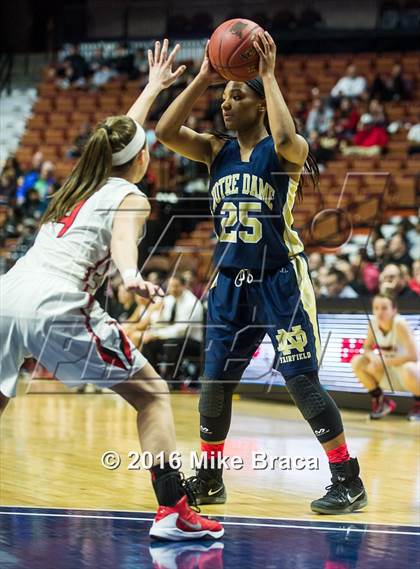 Thumbnail 1 in Cromwell vs. Notre Dame-Fairfield (CIAC Class M Final) photogallery.